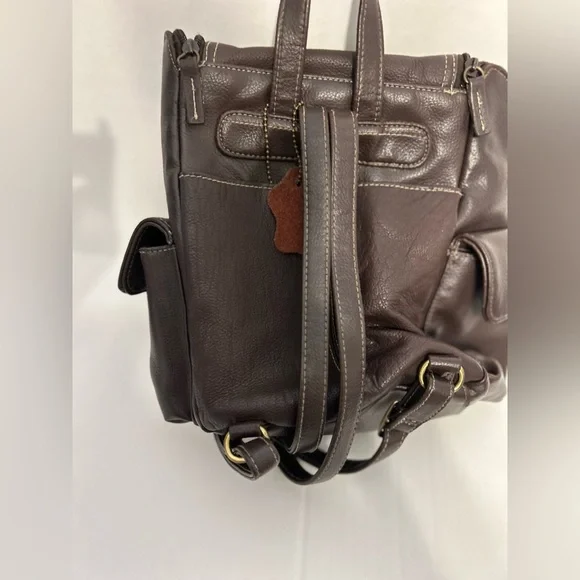 Genuine leather backpack purse - Picture 4 of 4